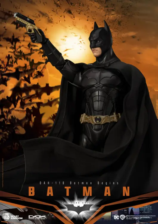 Beast Kingdom - BATMAN BEGINS - Batman - Dynamic Action Heroes 21cm