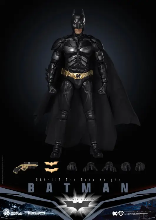 Beast Kingdom - THE DARK KNIGHT - Batman - Dynamic Action Heroes 21cm