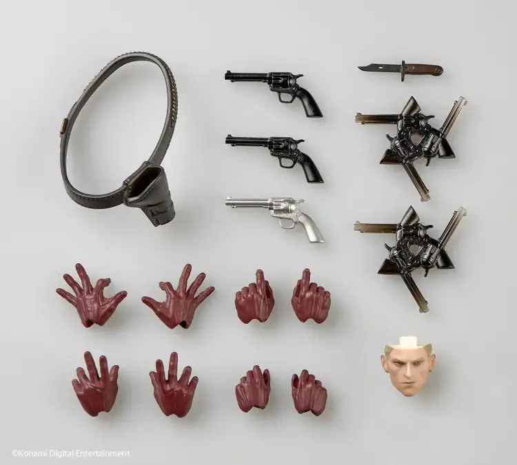 METAL GEAR SOLID DELTA - Ocelot - Figure Revoltech A.Y. 16.5cm