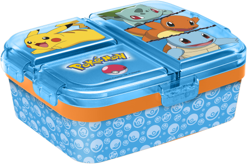 POKEMON - Starter - Lunch Box wielokomorowy