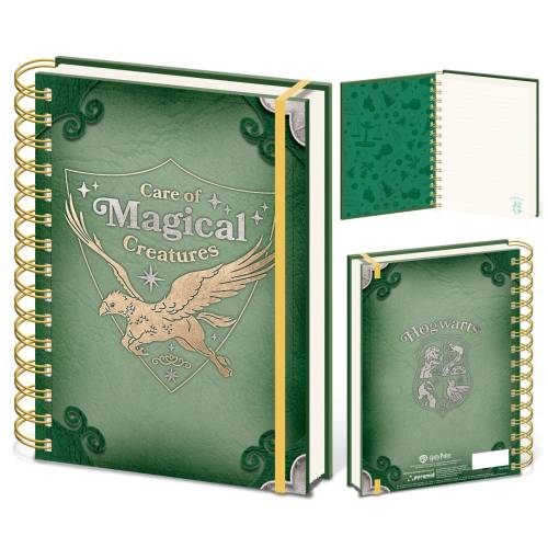 Pyramid - HARRY POTTER - Magical Creatures - A5 Wiro Notebook