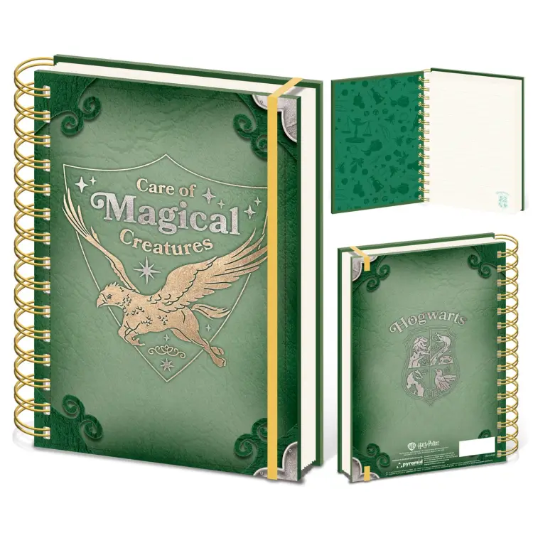 Pyramid - HARRY POTTER - Magical Creatures - A5 Wiro Notebook