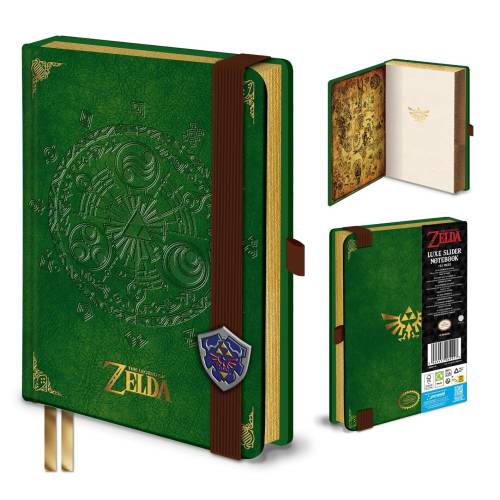 Pyramid - THE LEGEND OF ZELDA - Triforce - A5 Luxe Slider Notebook