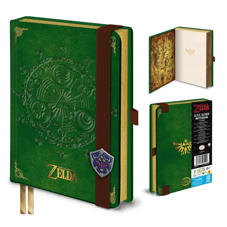 Pyramid - THE LEGEND OF ZELDA - Triforce - A5 Luxe Slider Notebook