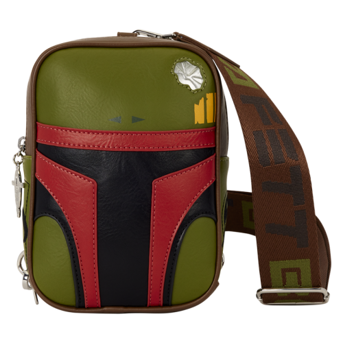 Loungefly - STAR WARS - Boba Fett - Sling Crossbody Bag Loungefly