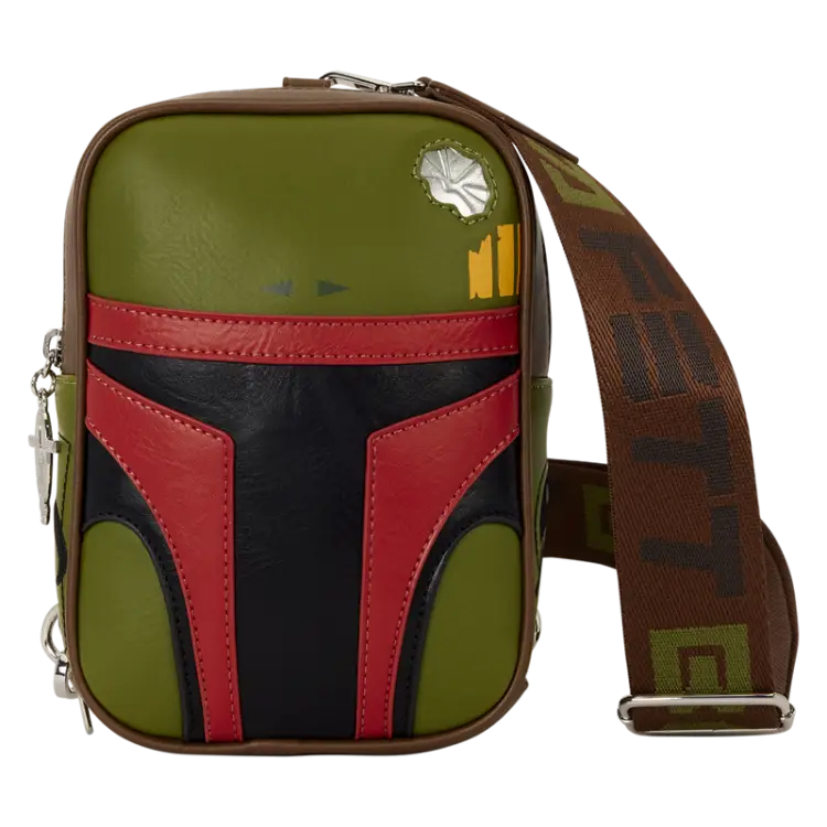 Loungefly - STAR WARS - Boba Fett - Sling Crossbody Bag Loungefly