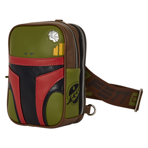 Loungefly - STAR WARS - Boba Fett - Sling Crossbody Bag Loungefly