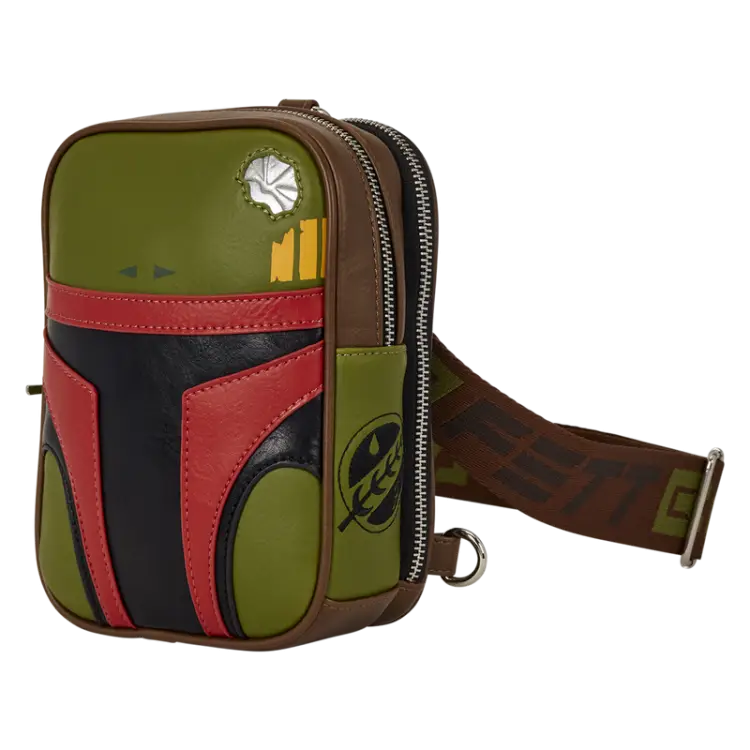 Loungefly - STAR WARS - Boba Fett - Sling Crossbody Bag Loungefly