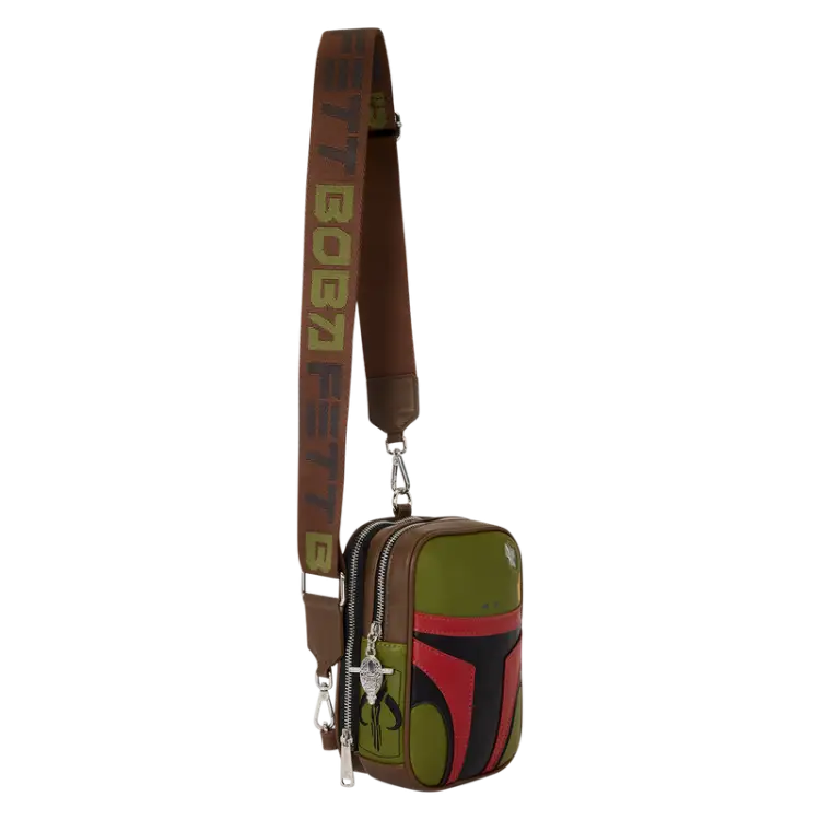 Loungefly - STAR WARS - Boba Fett - Sling Crossbody Bag Loungefly