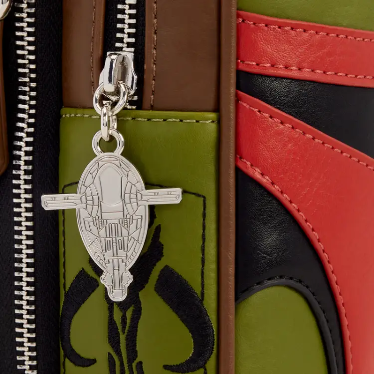 Loungefly - STAR WARS - Boba Fett - Sling Crossbody Bag Loungefly