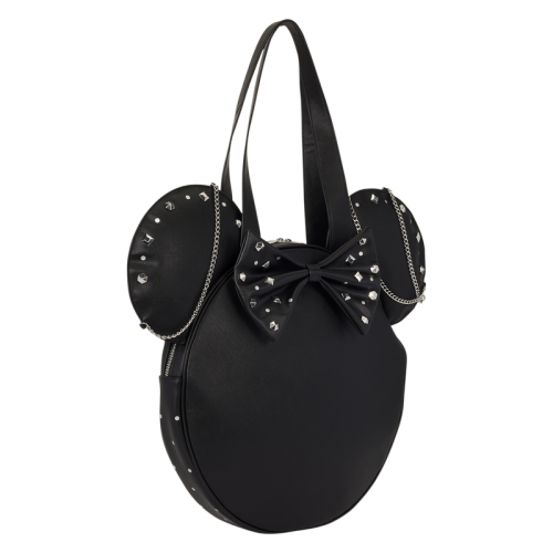 Loungefly - DISNEY - Minnie Mouse "Studs & Chains" - Tote Bag LoungeFly