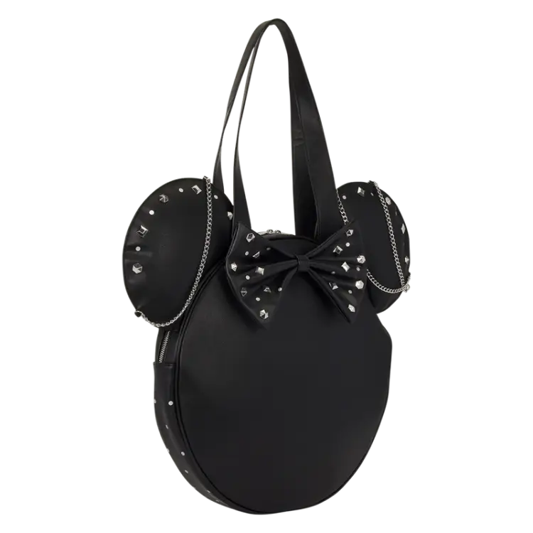 Loungefly - DISNEY - Minnie Mouse "Studs & Chains" - Tote Bag LoungeFly