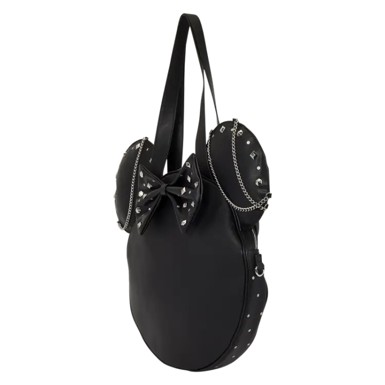 Loungefly - DISNEY - Minnie Mouse "Studs & Chains" - Tote Bag LoungeFly