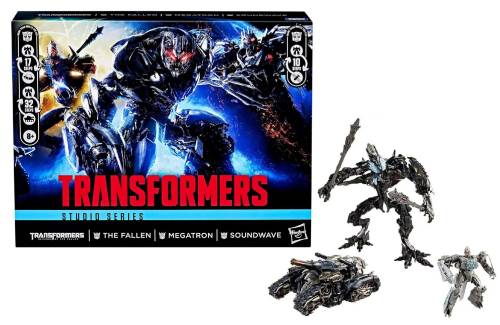 Hasbro - TRANSFORMERS 2 - The Fallen, Megatron & Soundwave - 3 Figure Pack