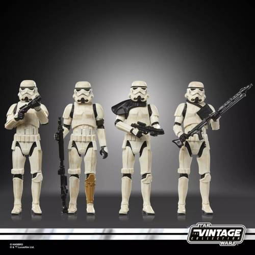 Hasbro - STAR WARS - Remnant Stormtrooper - Multipack 4 Fig. Vintage Coll. 10cm