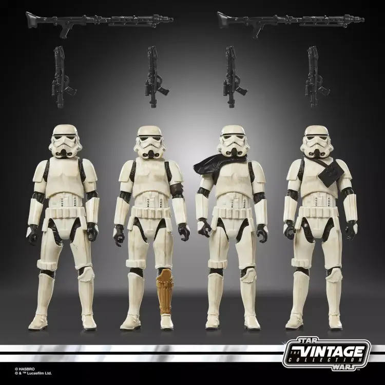 Hasbro - STAR WARS - Remnant Stormtrooper - Multipack 4 Fig. Vintage Coll. 10cm