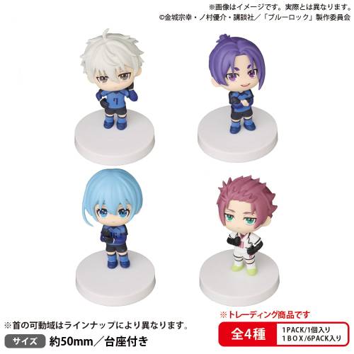 Bushiroad - BLUE LOCK - Miagetestar Mascot Vol. 2 - Blind Box 5cm (6pcs)