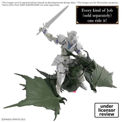 Bandai 30MF Dlrowyvern - model do składania