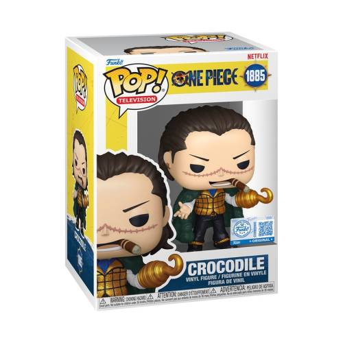 Funko - ONE PIECE NETFLIX - POP TV N° 1885 - Crocodile