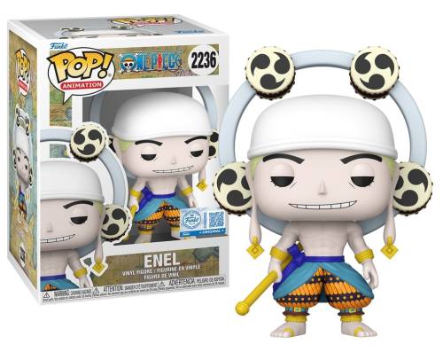 Funko - ONE PIECE - POP Animation N° 2236 - Enel with Chase