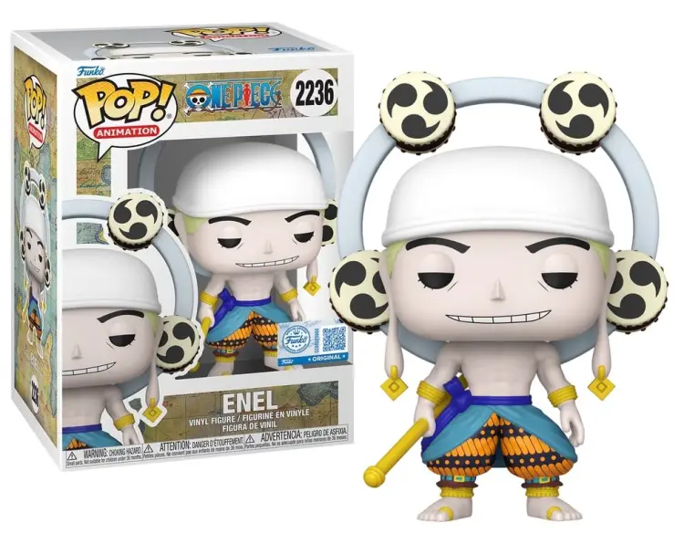 Funko - ONE PIECE - POP Animation N° 2236 - Enel with Chase