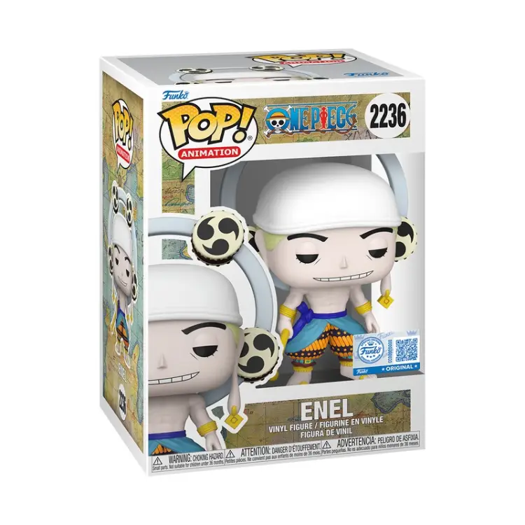 Funko - ONE PIECE - POP Animation N° 2236 - Enel with Chase