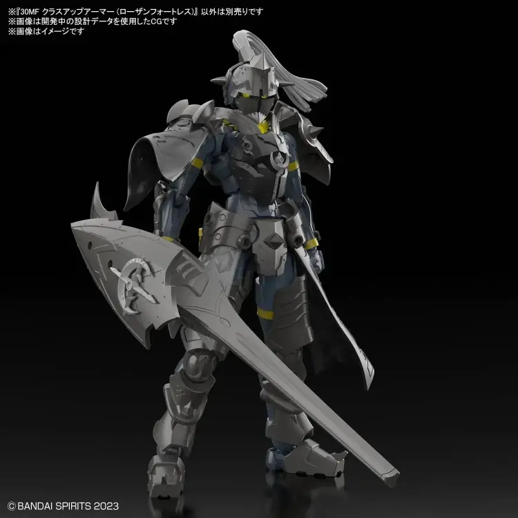 Bandai 30MF Class Up Armor (Rosan Fortress) - model do składania