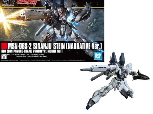 Bandai Gundam HGUC 1/144 MSN-06S-2 Sinanju Stein Narrative Ver. - model do składania