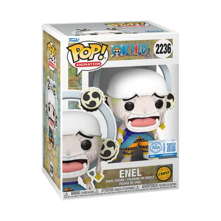 Funko - ONE PIECE - POP Animation N° 2236 - Enel with Chase
