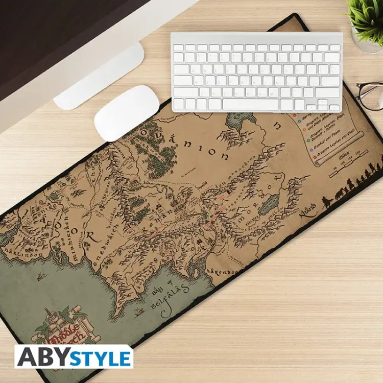 ABYstyle Lord of the Ring - The Fellowships Travels XXL Mouse Pad