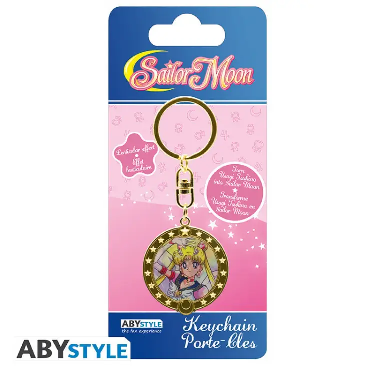 ABYstyle Sailor Moon - Usagi & Sailor Moon - Lenticular Brelok
