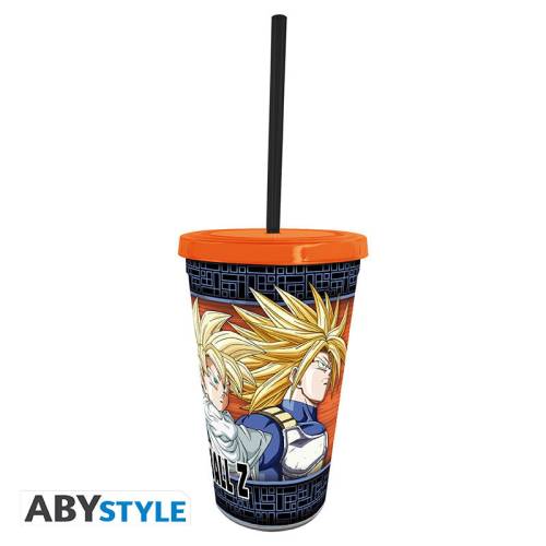 ABYstyle Dragon Ball - Super Saiyans - Kubek ze słomką 470ml