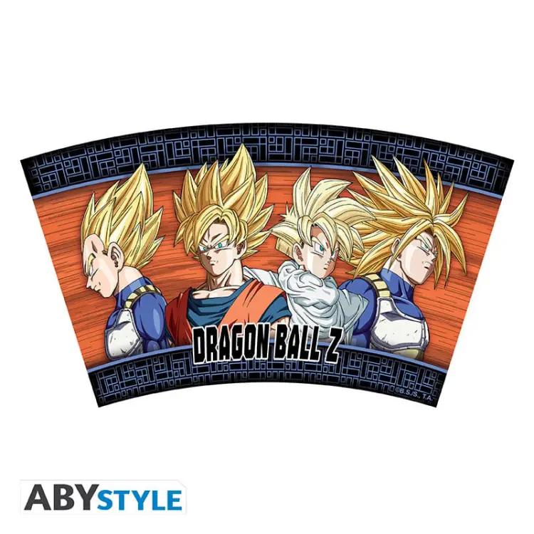 ABYstyle Dragon Ball - Super Saiyans - Kubek ze słomką 470ml