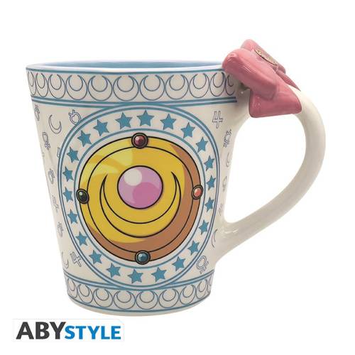 ABYstyle Sailor Moon - Sailor Moon & Luna - Kubek z uchwytem 3D 250ml