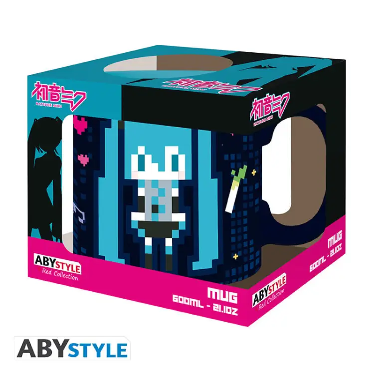 ABYstyle Hatsune Miku - Miku - Pixel Art Kubek 600ml