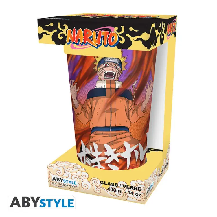 ABYstyle Naruto - Naruto & Sasuke - Szklanka XXL 400ml