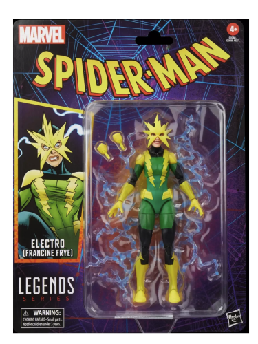 MARVEL - Electro (Francine Frye) - Figurka Legends Series 15cm