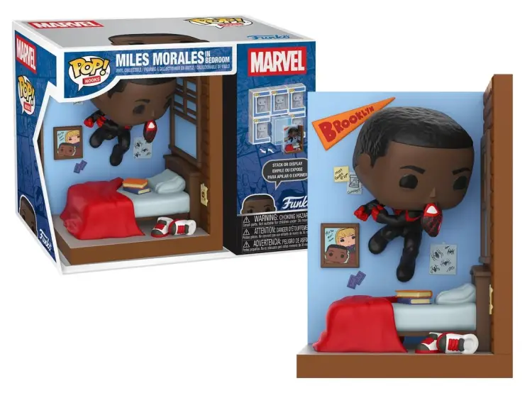Funko POP! Nooks Marvel - Miles Morales - Miles in Bedroom