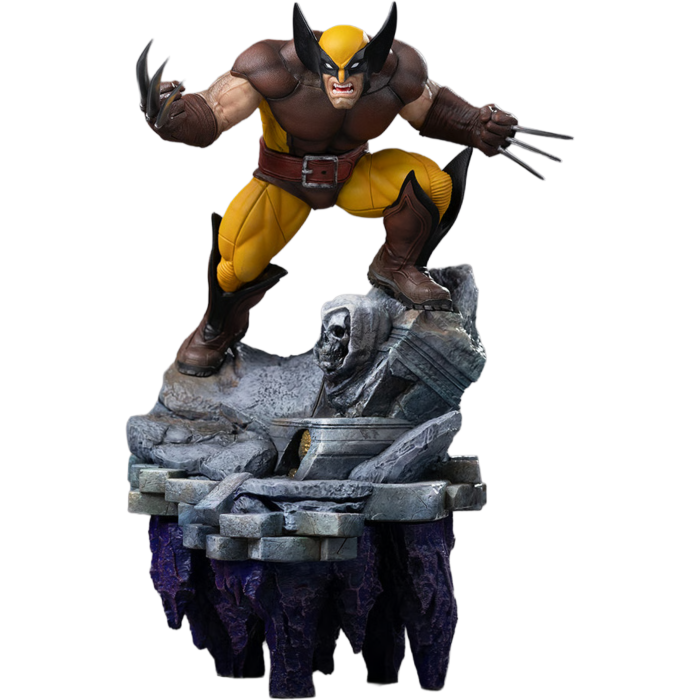Iron Studios - X-MEN - Wolverine Infinity Gauntlet Diorama - Art Scale 1/10 25cm
