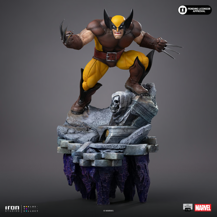 Iron Studios - X-MEN - Wolverine Infinity Gauntlet Diorama - Art Scale 1/10 25cm