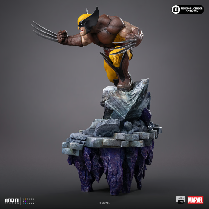Iron Studios - X-MEN - Wolverine Infinity Gauntlet Diorama - Art Scale 1/10 25cm