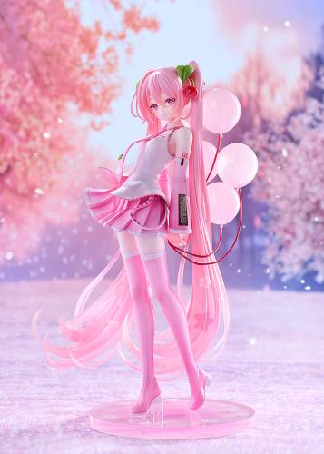 Goodsmile - HATSUNE MIKU - Sakura Miku GSC Illustration - Statue 1/7 26cm