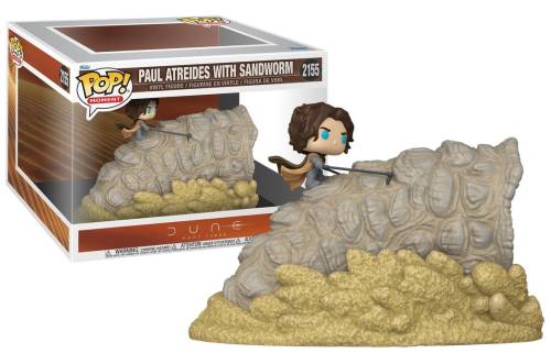 Funko - DUNE 3 - POP Moments N° 2155 - Paul Atreides with Sandworm