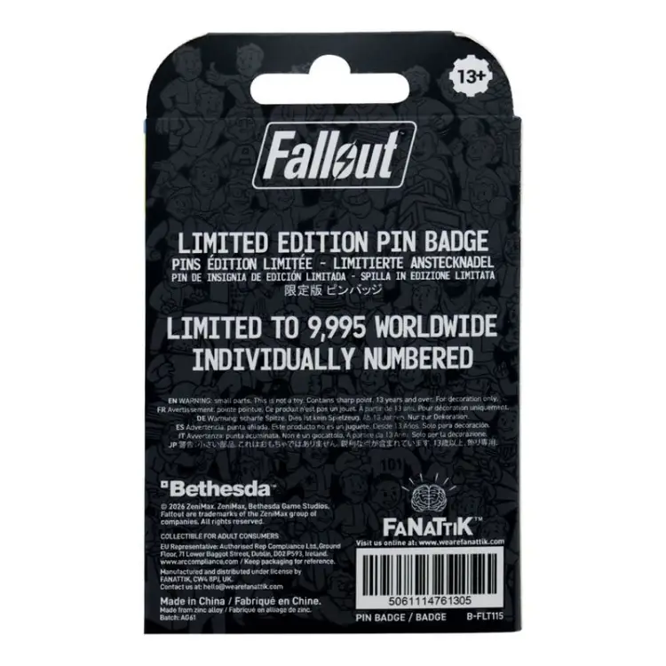 Fanattik - FALLOUT - Vault Door 111 - Limited Edition Pin's