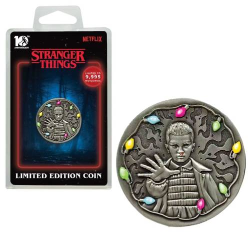 Fanattik - STRANGER THINGS - Eleven "10th Anniversary" - Limited Edition Coin