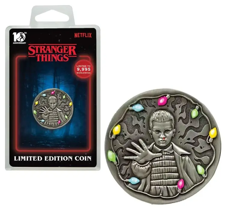 Fanattik - STRANGER THINGS - Eleven "10th Anniversary" - Limited Edition Coin
