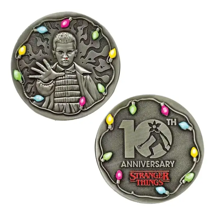Fanattik - STRANGER THINGS - Eleven "10th Anniversary" - Limited Edition Coin