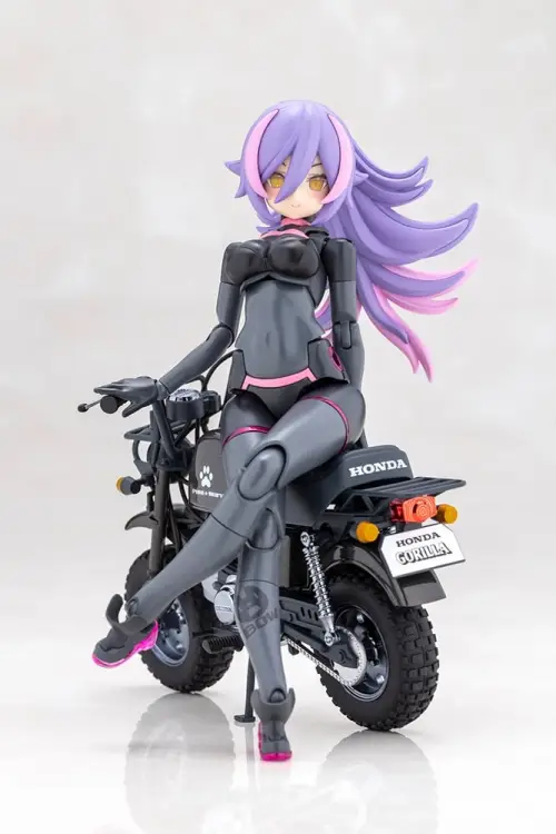 Kotobukiya - MEGAMI DEVICE - Puni Mofu Racing Lang with Honda - Model Kit 14cm