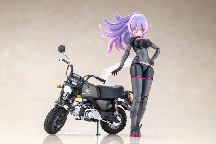 Kotobukiya - MEGAMI DEVICE - Puni Mofu Racing Lang with Honda - Model Kit 14cm