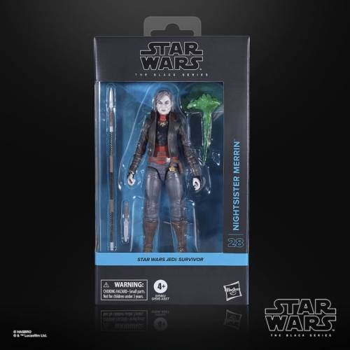 STAR WARS JEDI SURVIVOR - Nightsister Merrin - Figurka z czarnej serii 15 cm